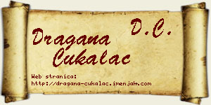 Dragana Ćukalac vizit kartica